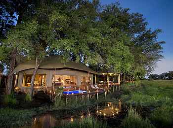 Duba Plains Camp: Gästezelt