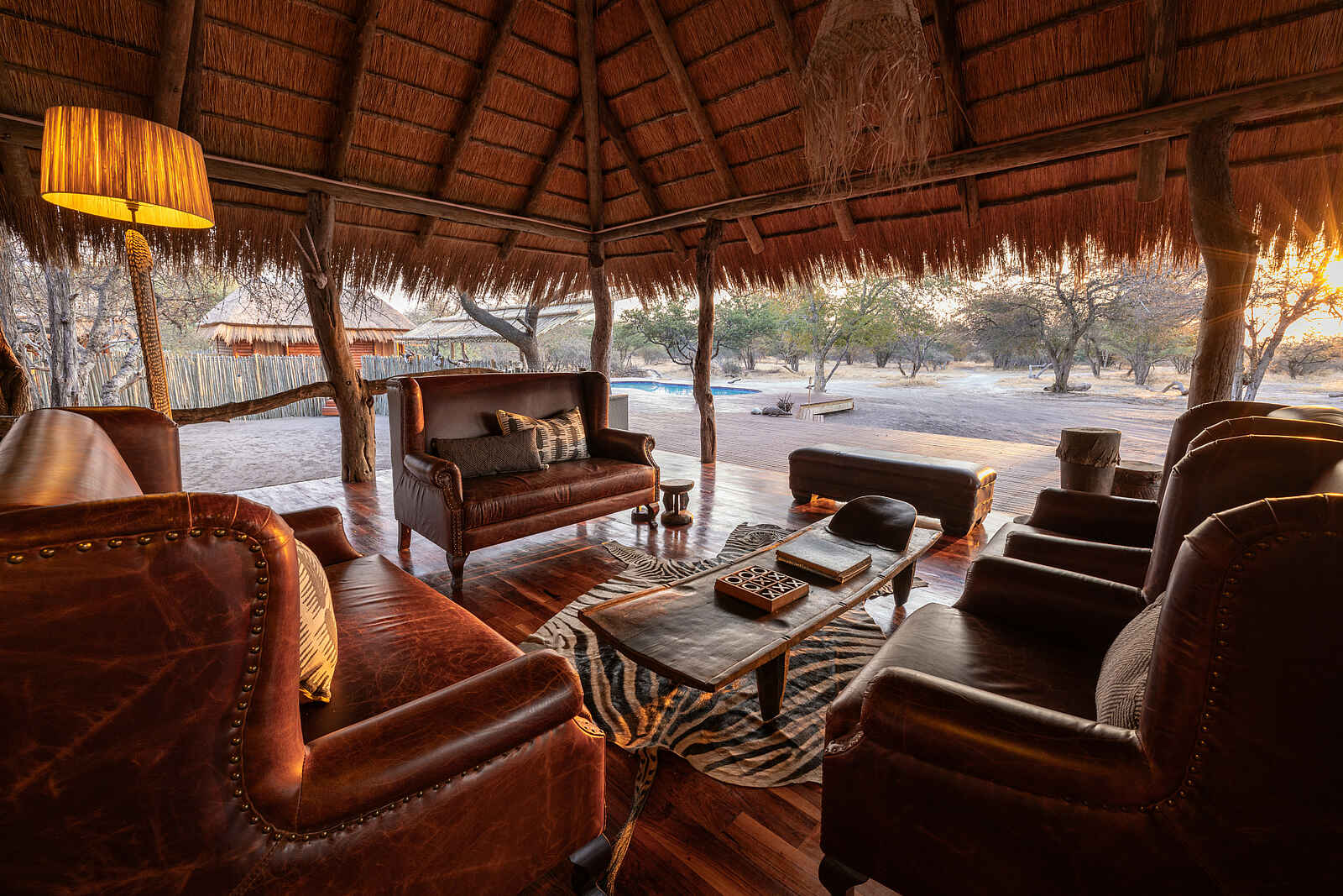 Evolve Back Gham Dhao Lodge: die Lounge Evolve Back Gham Dhao Lodge: die Lounge