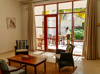 Kisiwa on the Beach: Frühstück