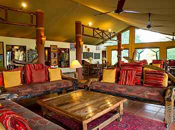 Mbuzi Mawe Serena Camp: Lounge Mbuzi Mawe Serena Camp: Lounge