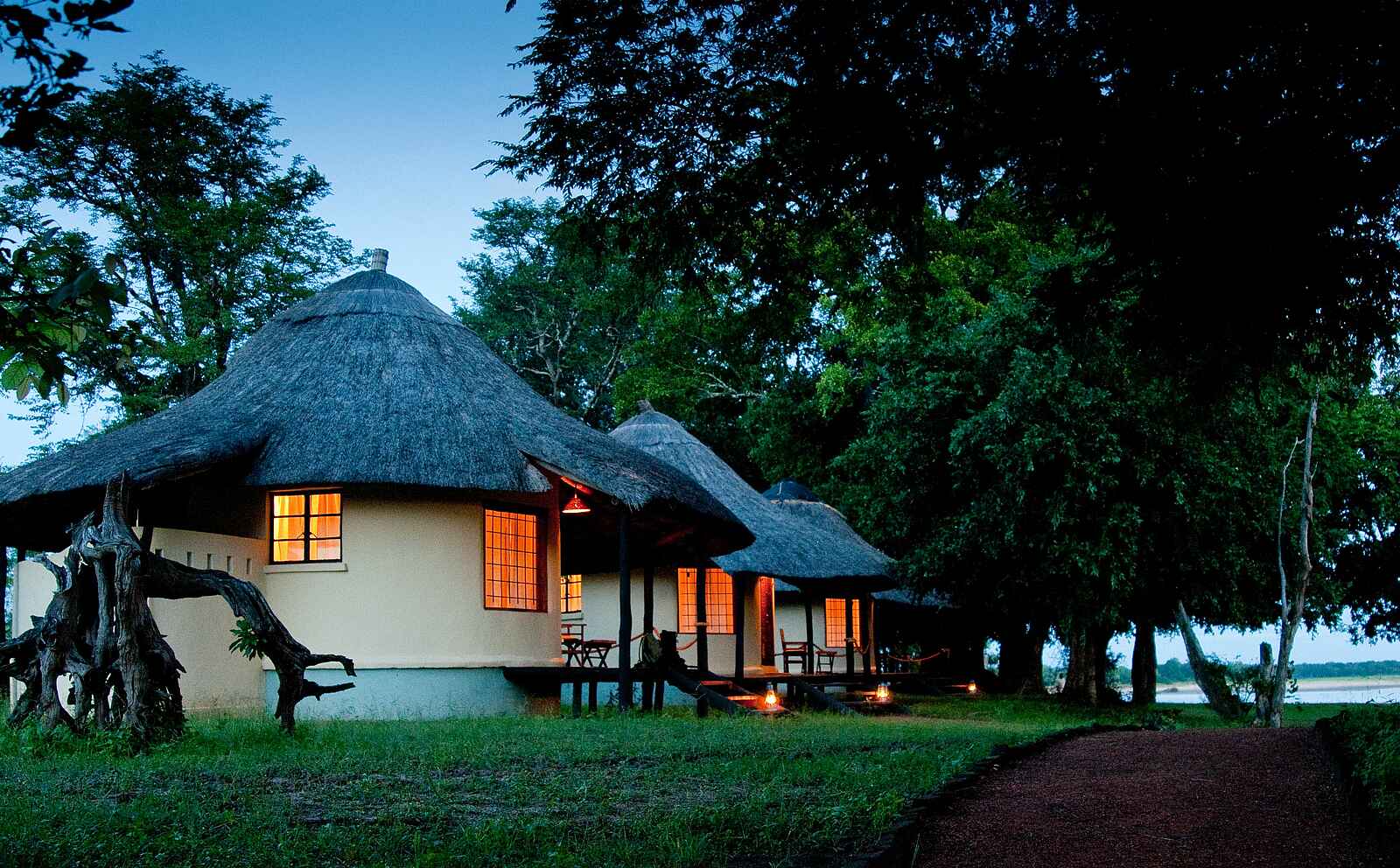 Nsefu Camp: Gästechalets Nsefu Camp: Gästechalets