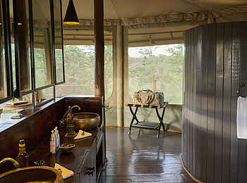 Saruni Leopard Hill: Gästebad Saruni Leopard Hill: Gästebad