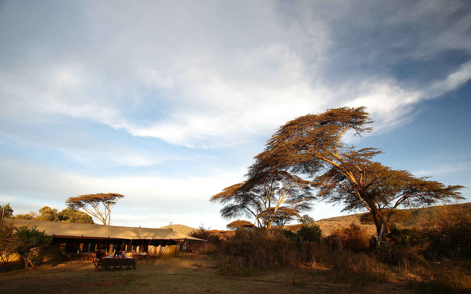 Saruni Wild: Camp-Ansicht Saruni Wild: Camp-Ansicht