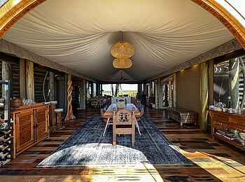 Sitatunga Private Island Suite: Die Suite Sitatunga Private Island Suite: Die Suite