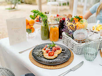 The Last Word Constantia Boutique Hotel: Ein ansprechendes Frühstück The Last Word Constantia Boutique Hotel: Ein ansprechendes Frühstück