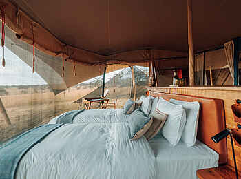 Wilderness Usawa Serengeti: EIn Zelt mit zwei Einzelbetten Wilderness Usawa Serengeti: EIn Zelt mit zwei Einzelbetten