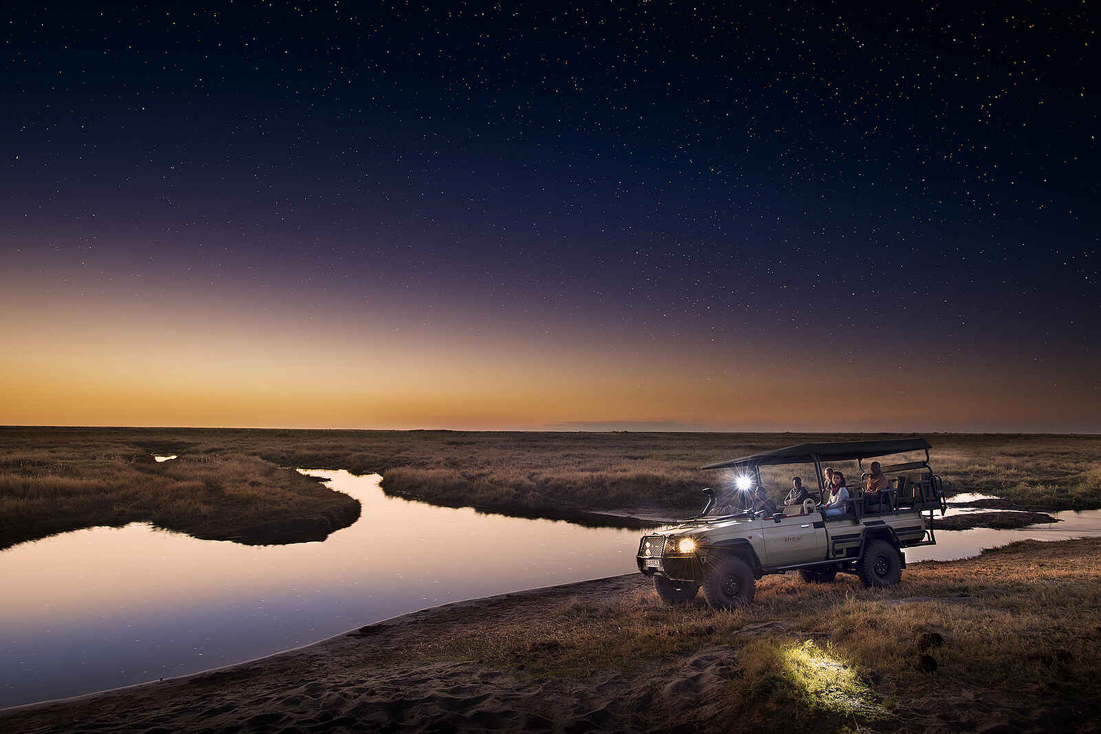 Linyanti Expeditions: Night Drive Linyanti Expeditions: Night Drive