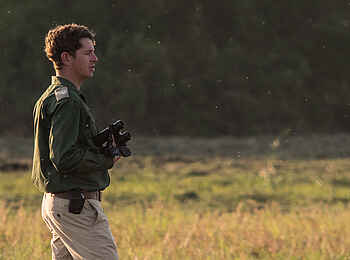 Ntemwa Busanga Bushcamp: Der Guide Tyrone