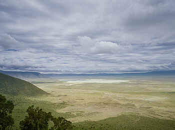 Sanctuary Ngorongoro Crater Camp: Blick über den Ngorongoro-Krater