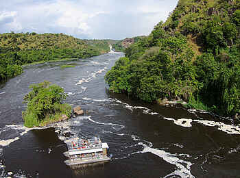 Baker's Lodge: Bootsfahrt auf dem Nil Baker's Lodge: Bootsfahrt auf dem Nil