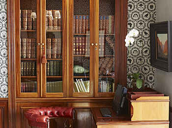 Ellerman House: PC in der Bibliothek Ellerman House: PC in der Bibliothek