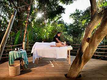 GweGwe Beach Lodge: Entspannende Massage