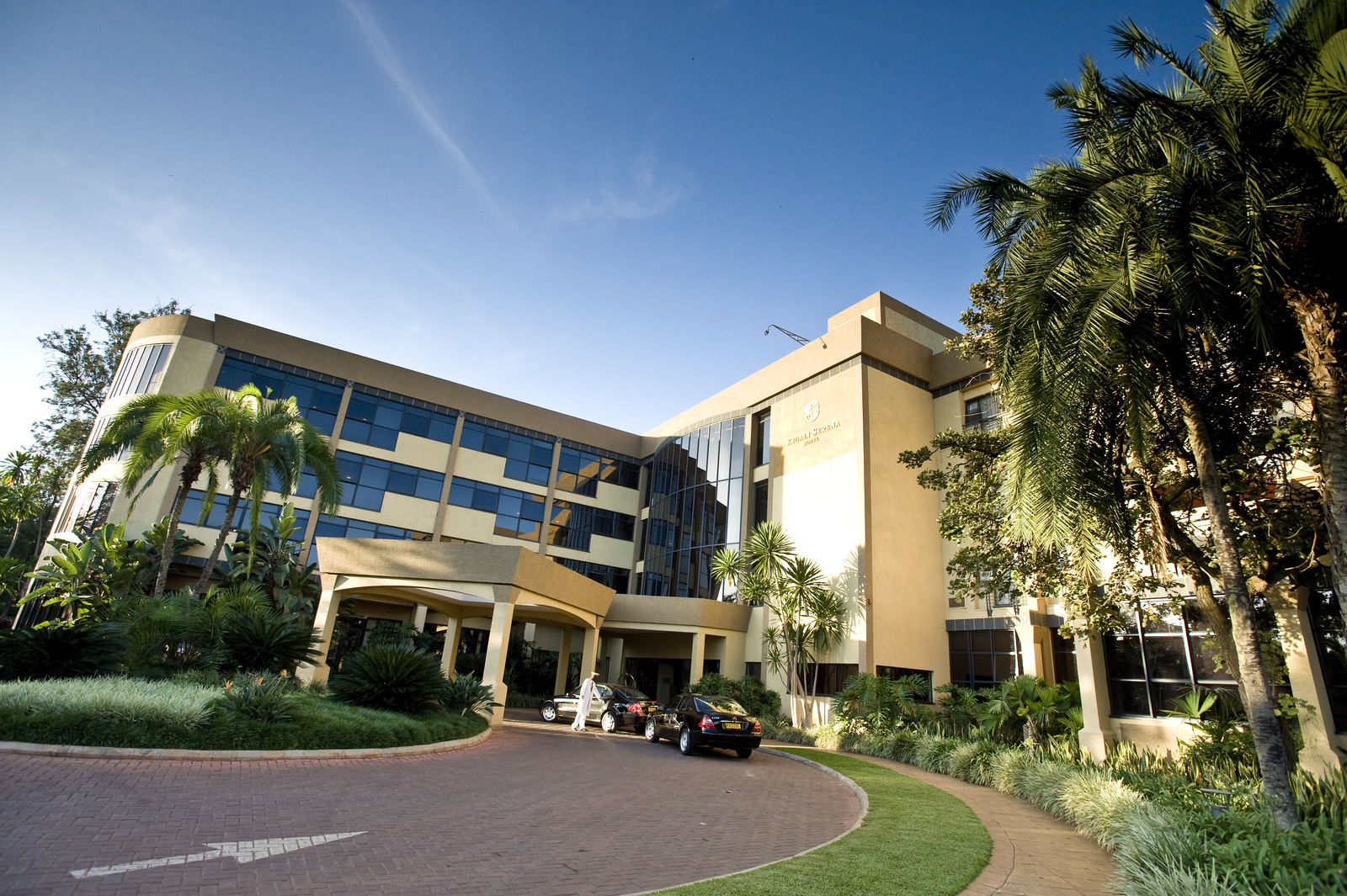 Kigali Serena Hotel: Blick auf das Hotel Kigali Serena Hotel: Blick auf das Hotel