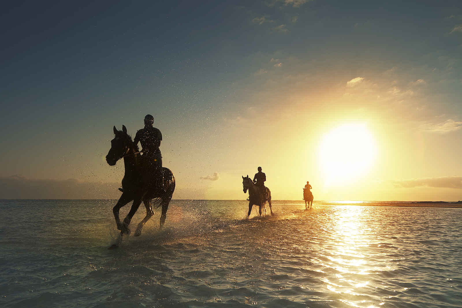 LUX Belle Mare: Reiten am Strand LUX Belle Mare: Reiten am Strand