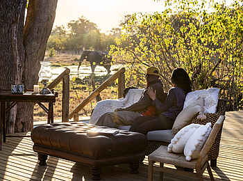 MmaTsebe Tented Camp: Besuch