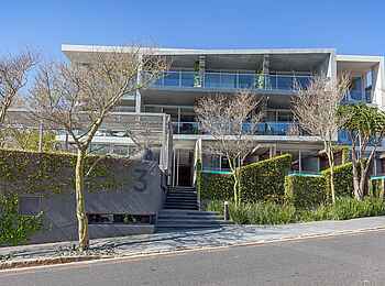 POD Camps Bay Boutique Hotel: Blick auf Hotel