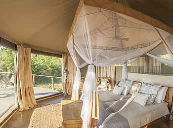 Three Rivers Camp: Himmelbett