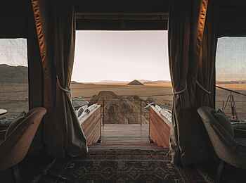 Zannier Hotels Sonop: Blick aus dem Zentralbereich Zannier Hotels Sonop: Blick aus dem Zentralbereich