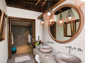 Zuri Zanzibar: Badezimmer der Two Bedroom Villa