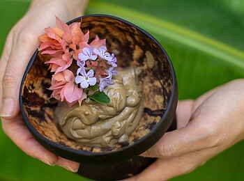 Bahia Mar Boutique Hotel: Massagezubereitung Bahia Mar Boutique Hotel: Massagezubereitung