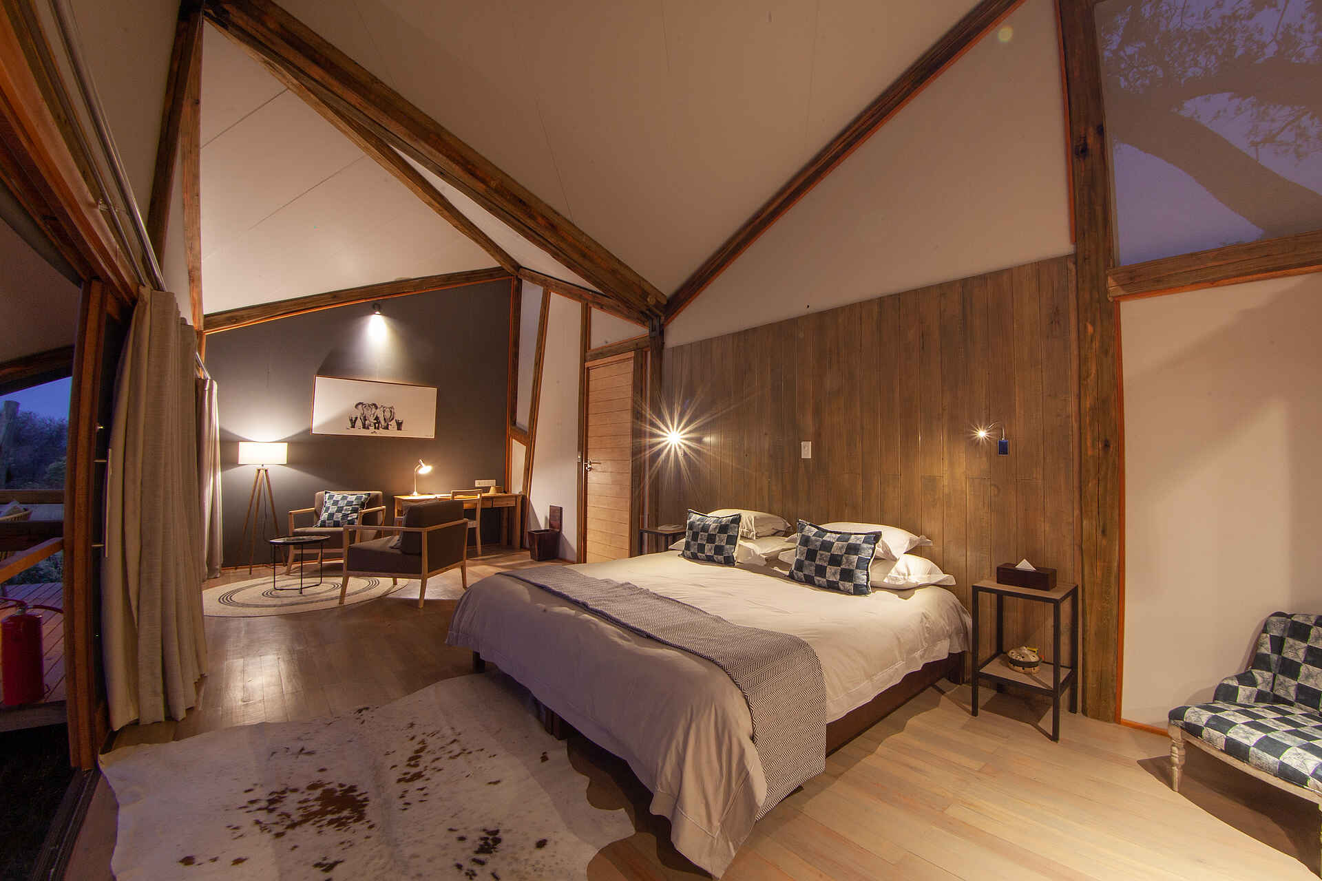 Splash Camp: Inneneinrichtung