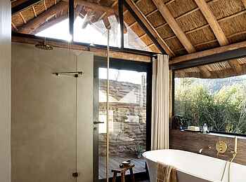 Great Fish River Lodge: Das Bad