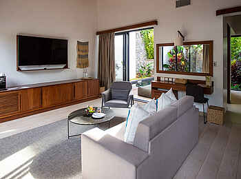 Heaven Boutique Hotel: Der Wohnbereich einer Pool Villa Heaven Boutique Hotel: Der Wohnbereich einer Pool Villa