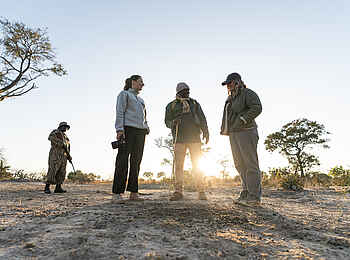 Ila Safari Lodge: Auf Wandersafari