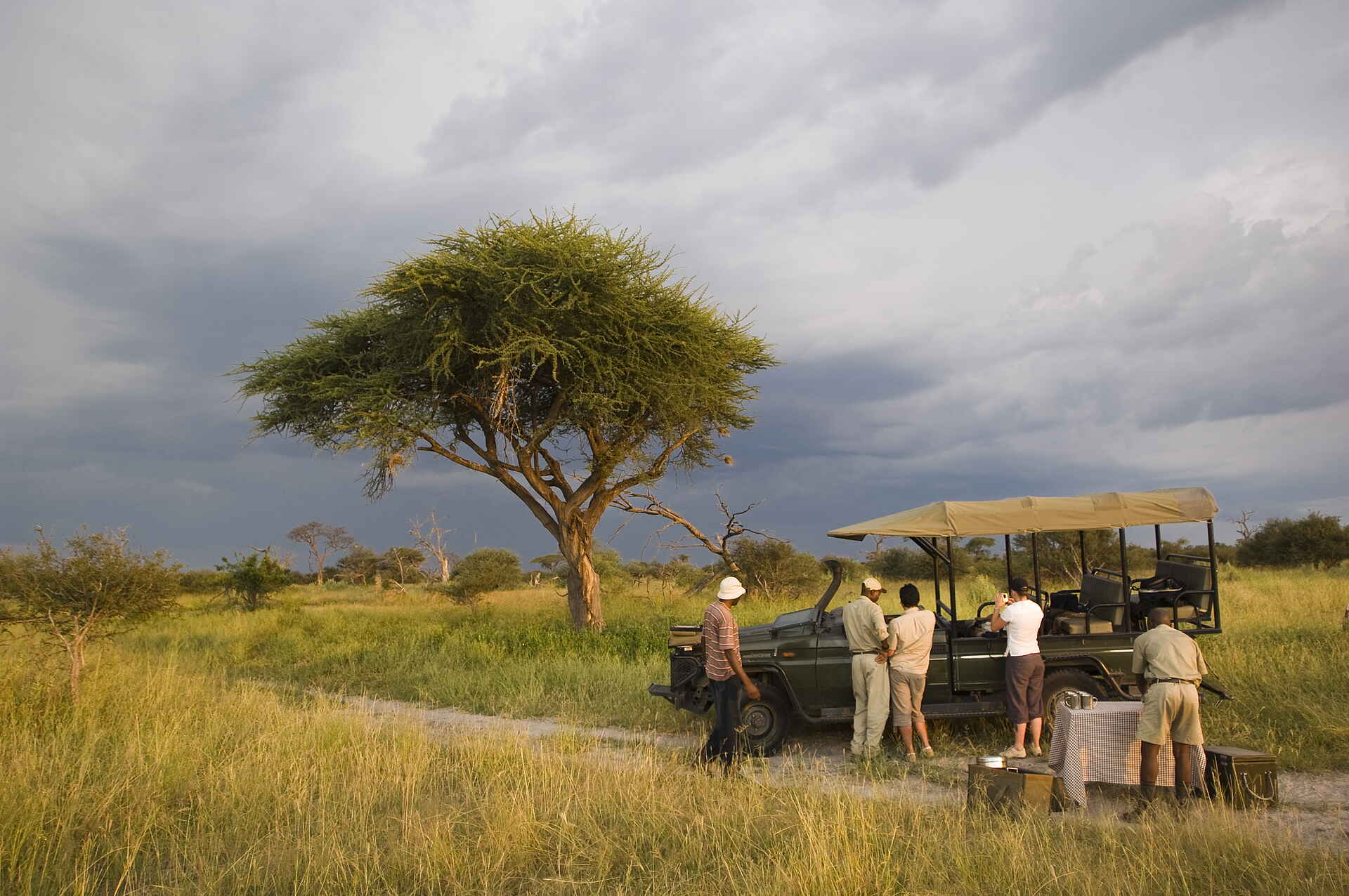 Sandibe Okavango Safari Lodge: Pirschfahrt mit Picknick