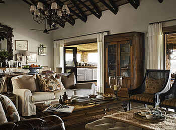 Singita Castleton: Innenansicht der Lounge Singita Castleton: Innenansicht der Lounge