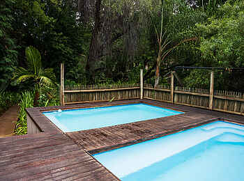 Thamalakane River Lodge: Swimmingpool