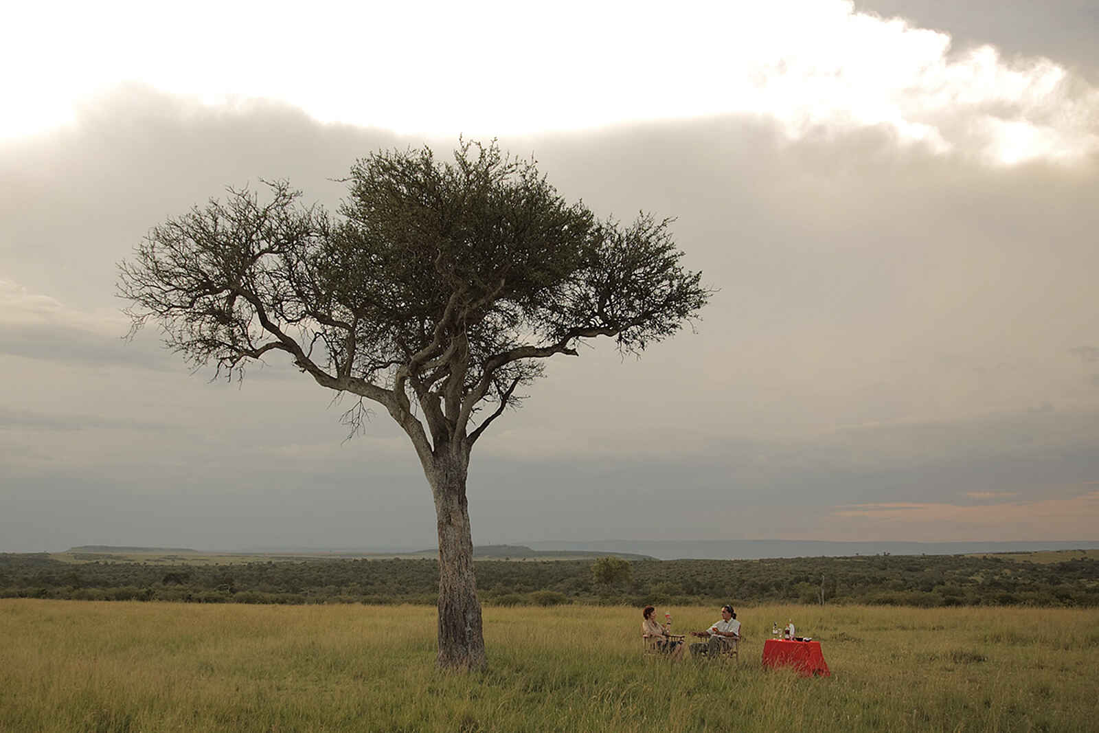 Naibor Camp: Sundowner Naibor Camp: Sundowner