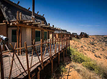 !Xaus Lodge: Aussichtsplattform !Xaus Lodge: Aussichtsplattform