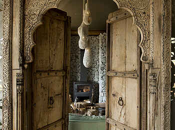 &Beyond Ngala Tented Camp: Blick in die Lounge