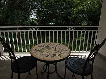 Batonka Guest Lodge: Garden View Room Terrasse Batonka Guest Lodge: Garden View Room Terrasse