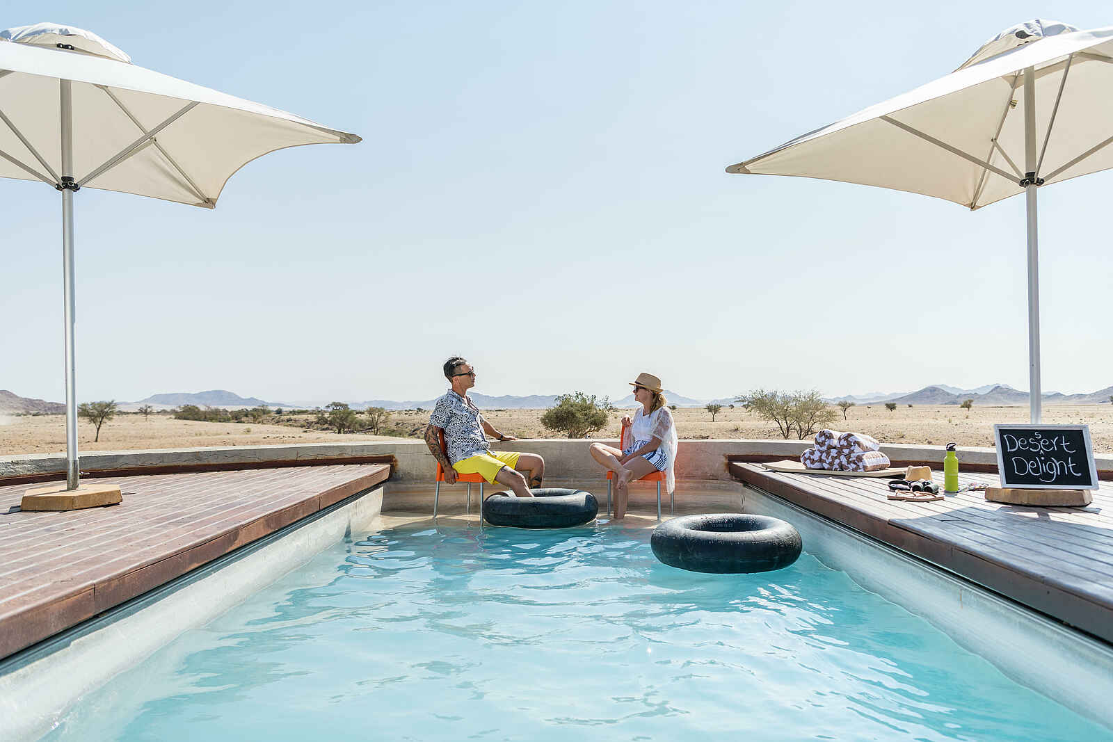 Camp Sossus: Pool Camp Sossus: Pool