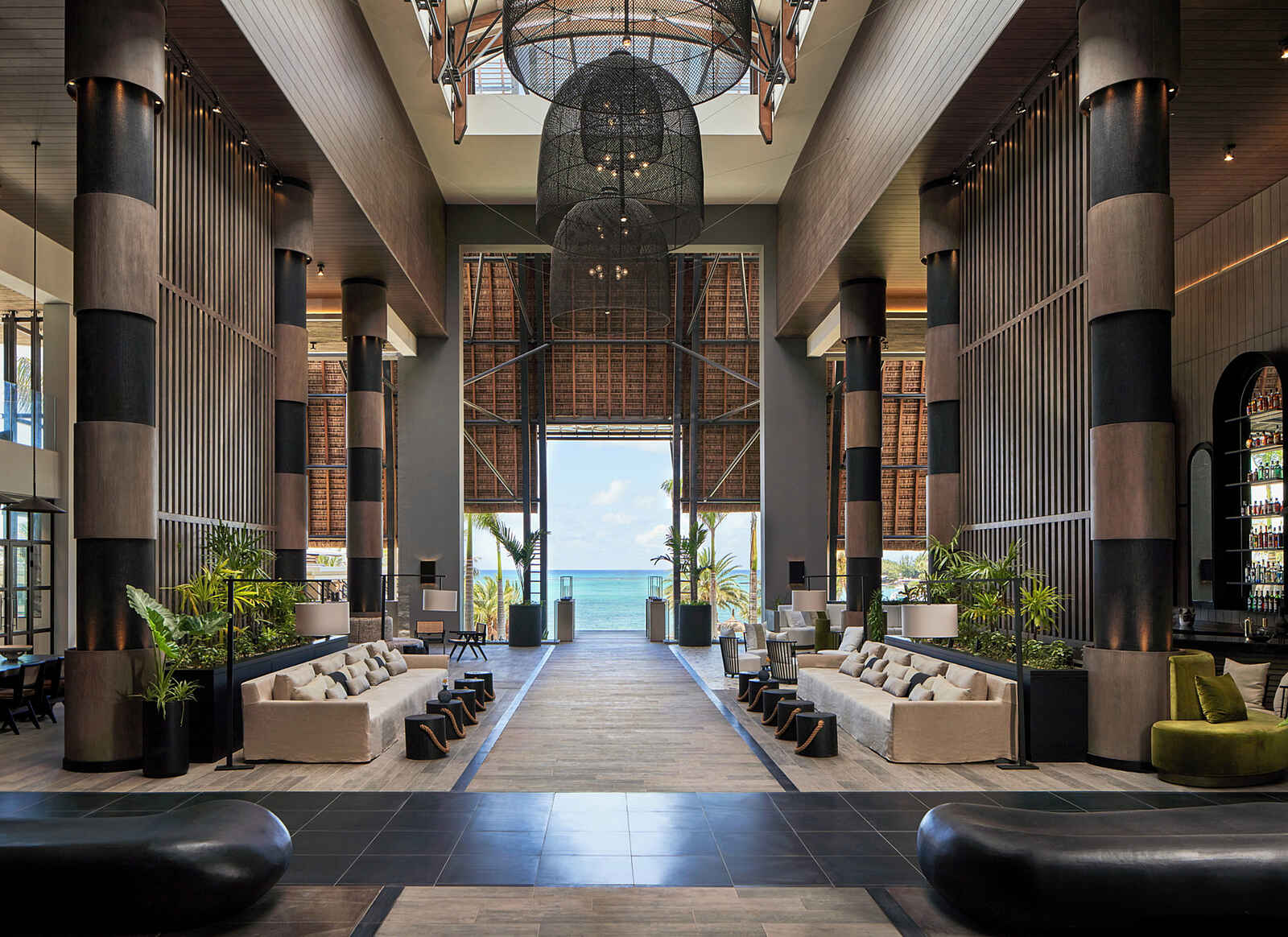 LUX Grand Baie: Die Lobby LUX Grand Baie: Die Lobby