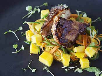 Molori Safari Lodge: Essen von höchster Qualität