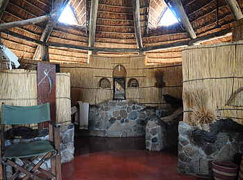 Mwagusi Safari Camp: Waschtisch