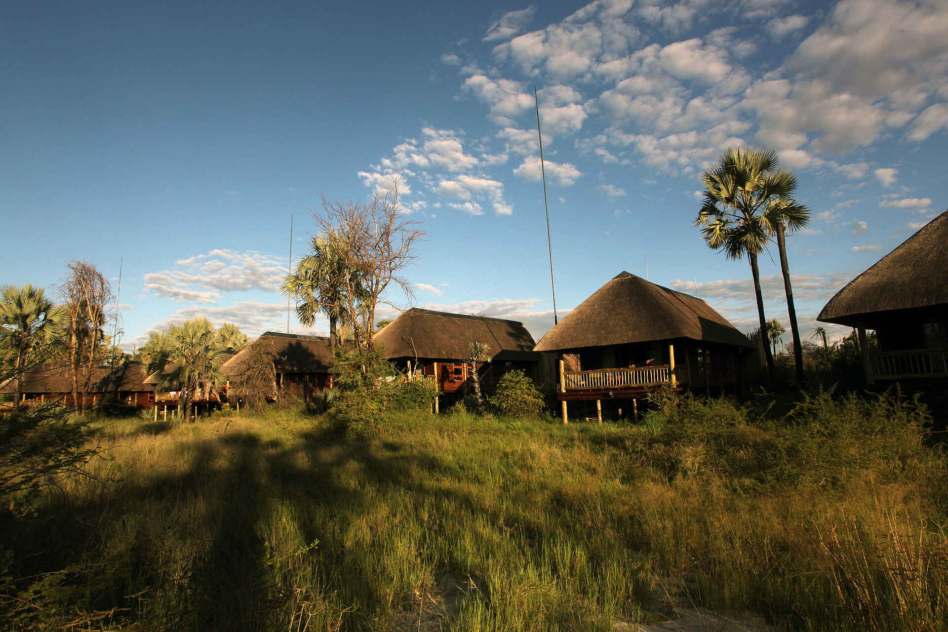 Kalahari, Nata, Nata Bird Sanctuary, Nata Lodge, Under One Botswana Sky, Gästechalet, Makgadikgadi-Senke