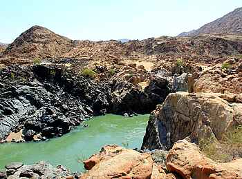 Okahirongo River Camp: Kunene River Okahirongo River Camp: Kunene River