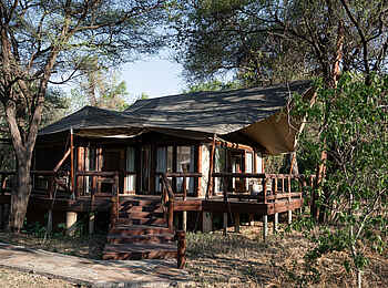 Tuli Safari Lodge Mashatu: Luxury Tented Suite Ansicht