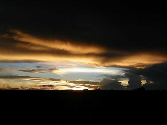 Wasa Lodge: Abendwolken Wasa Lodge: Abendwolken