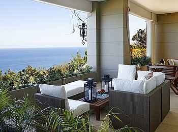 21 Nettleton Boutique Hotel: Blick von der Terrasse