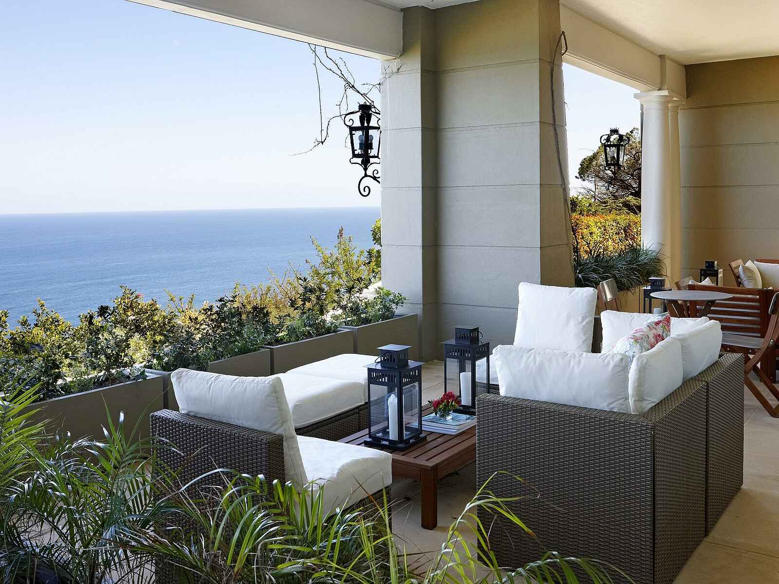 21 Nettleton Boutique Hotel: Blick von der Terrasse 21 Nettleton Boutique Hotel: Blick von der Terrasse