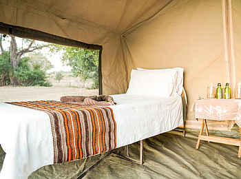 Chitake Tented Camp: Einzelbett
