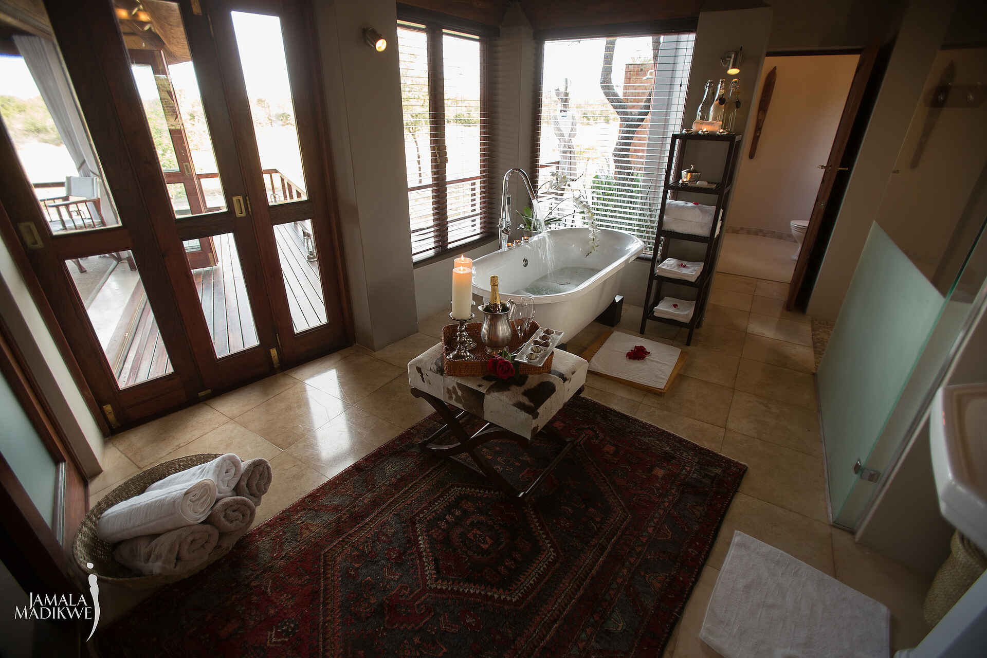 Jamala Madikwe Royal Safari Lodge, Lodge, Madikwe, Südafrika, Badezimmer, Gästeunterkünfte, Afrikarma, Afrikarma Safaris, Afrikarma Safaris - Wildnis. Hautnah., afrikarma.de