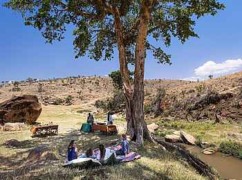 Borana Lodge: Ein Busch Picknick Borana Lodge: Ein Busch Picknick