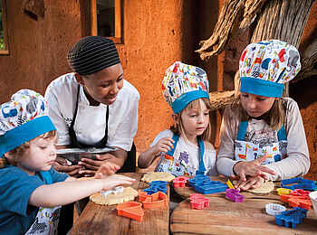 Madikwe Safari Lodge Lelapa: Kochen mit Kindern