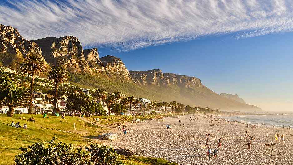 POD Camps Bay Boutique Hotel: Camps Bay Strandbereich POD Camps Bay Boutique Hotel: Camps Bay Strandbereich